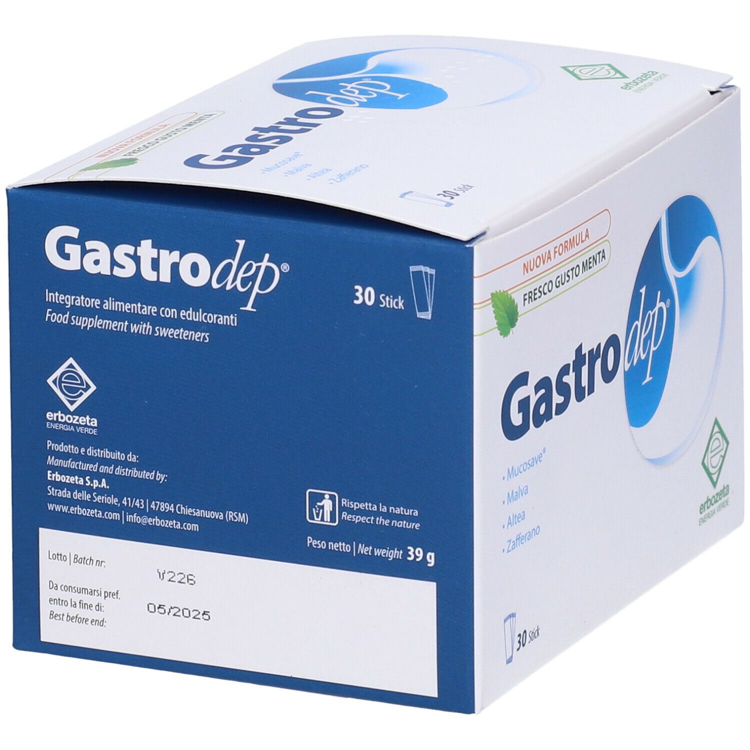 erbozeta Gastrodep Stick