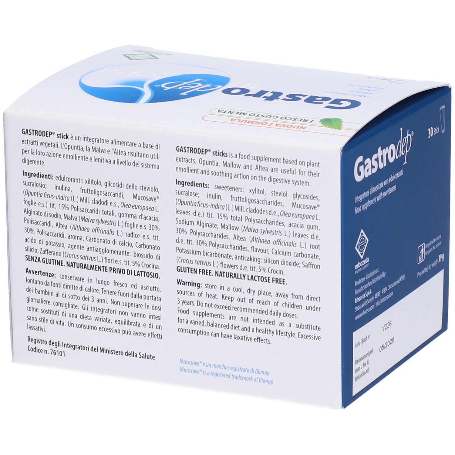 erbozeta Gastrodep Stick