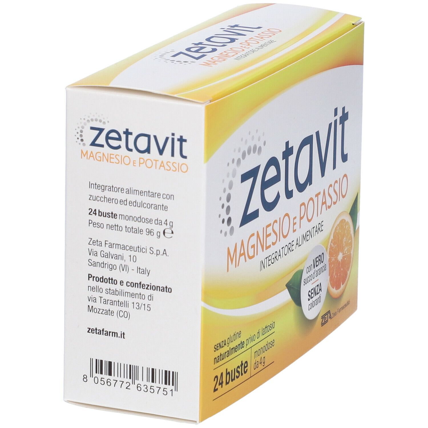 Zetavit Magnesium und Kalium Nahrungsergänzungsmittel