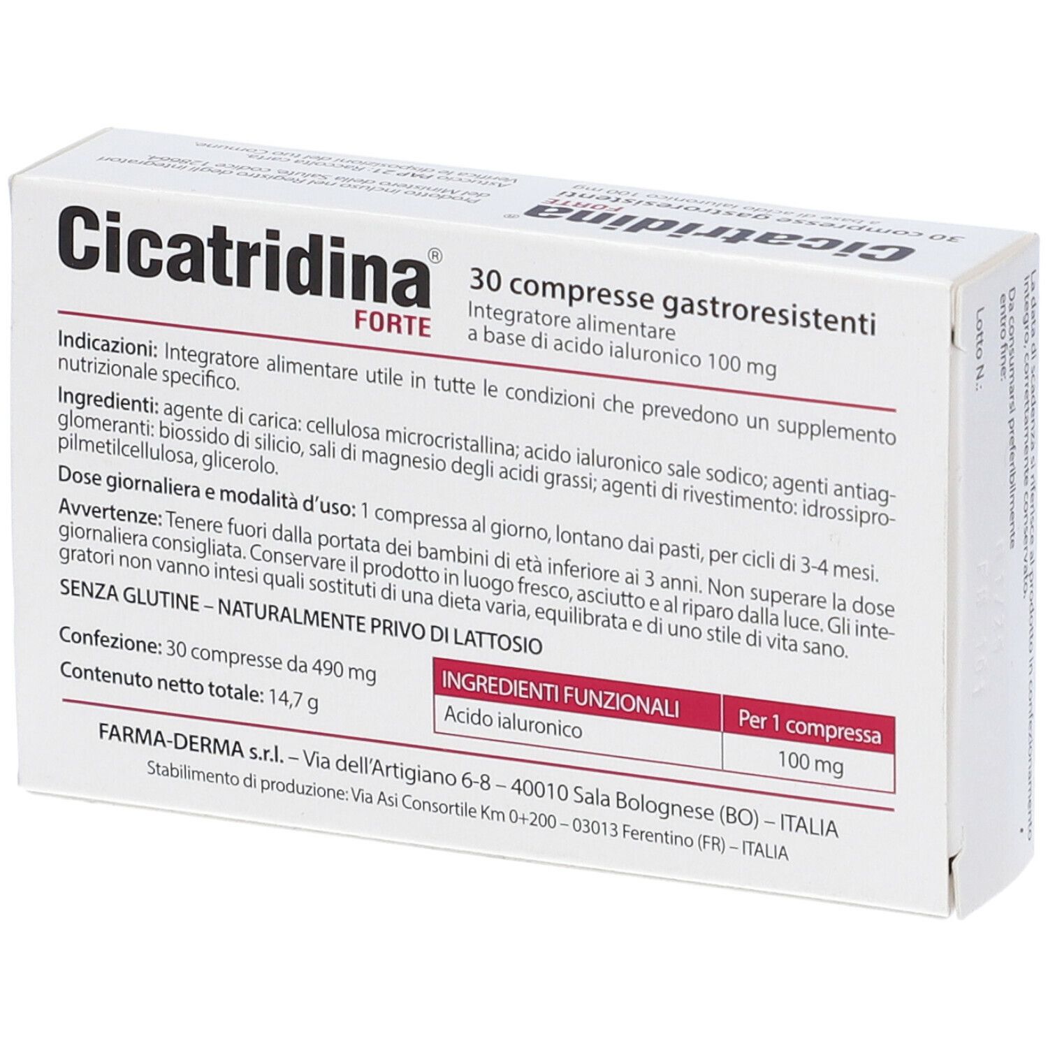 FARMA DERMA Cicatridina® Forte