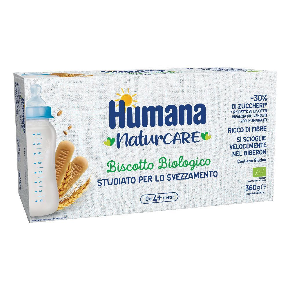 Humana NaturCare Biscuits bio 4 mois et +