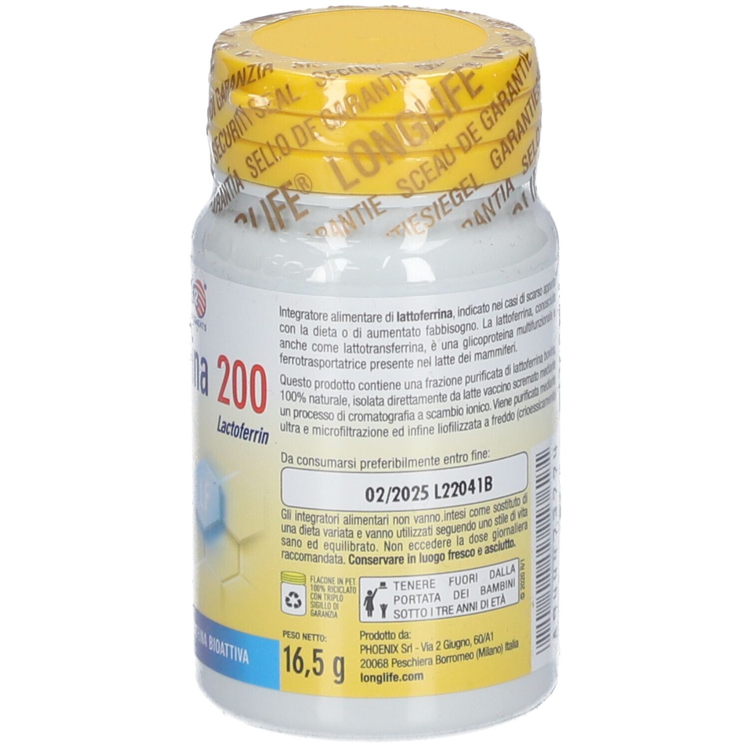 LongLife Lactoferrin 200