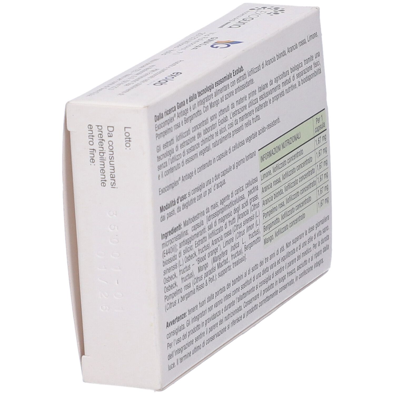EXOCOMPLEX ANTIAGE 30CPS