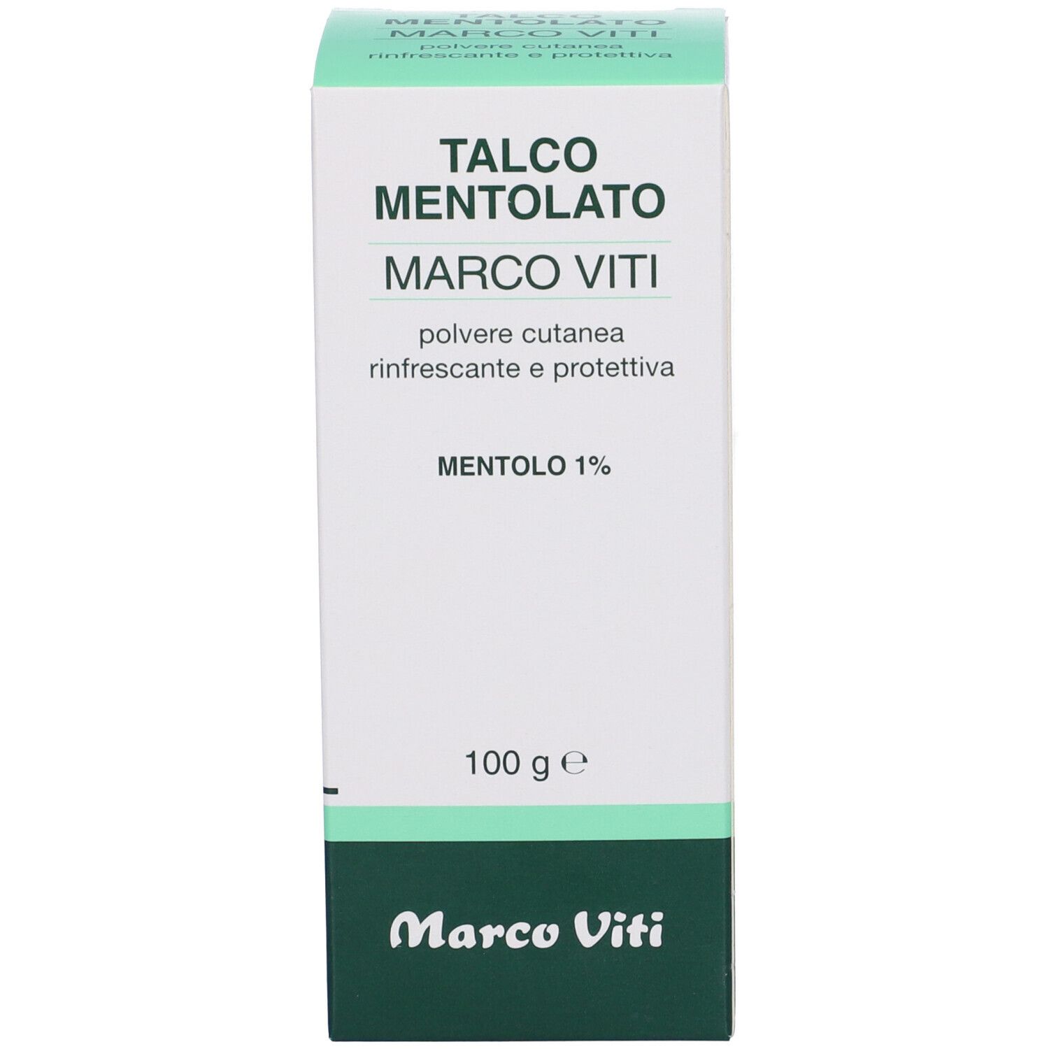 Marco Viti Poudre de talc mentholée