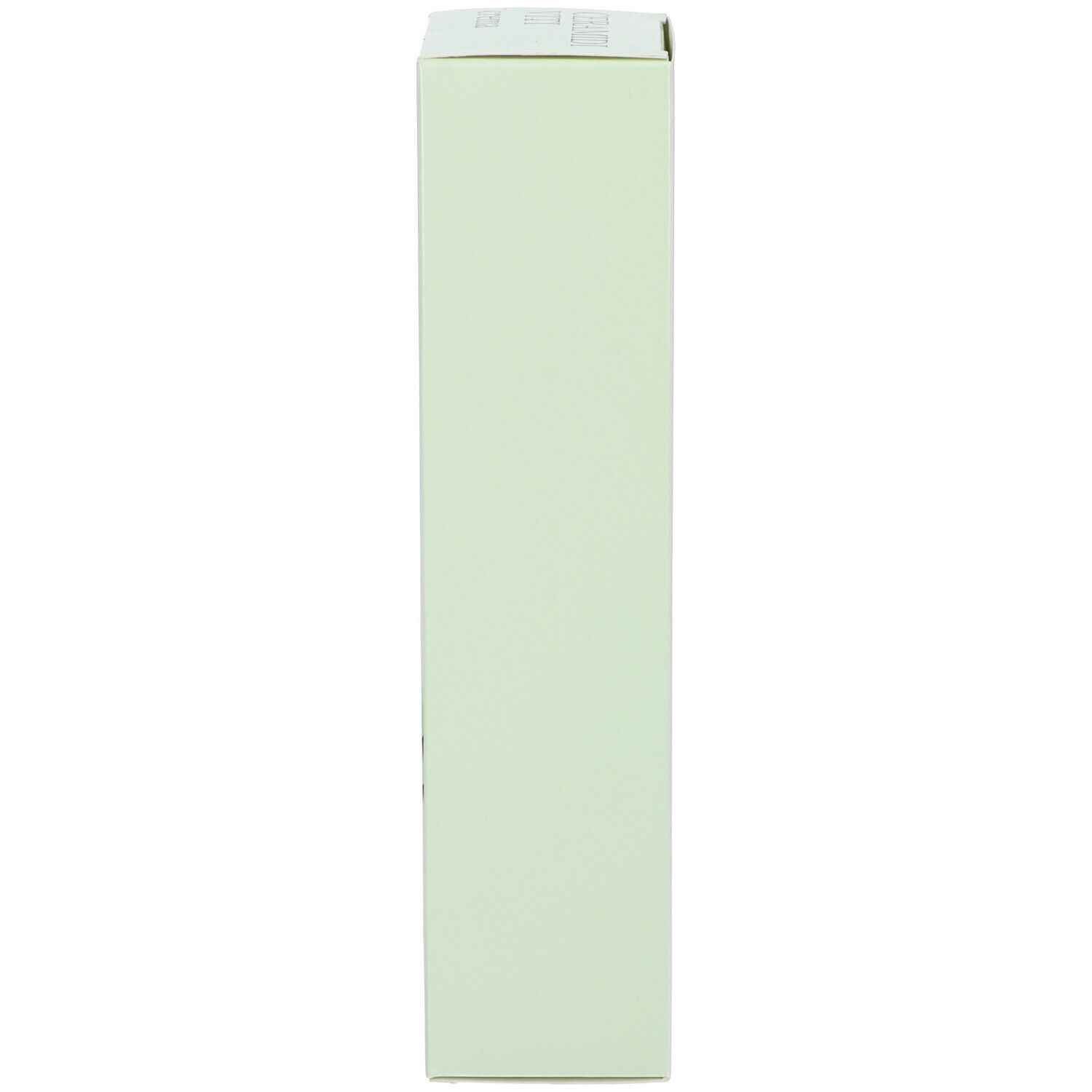 Boîte rectangulaire vert clair. Aucun autre détail visible.