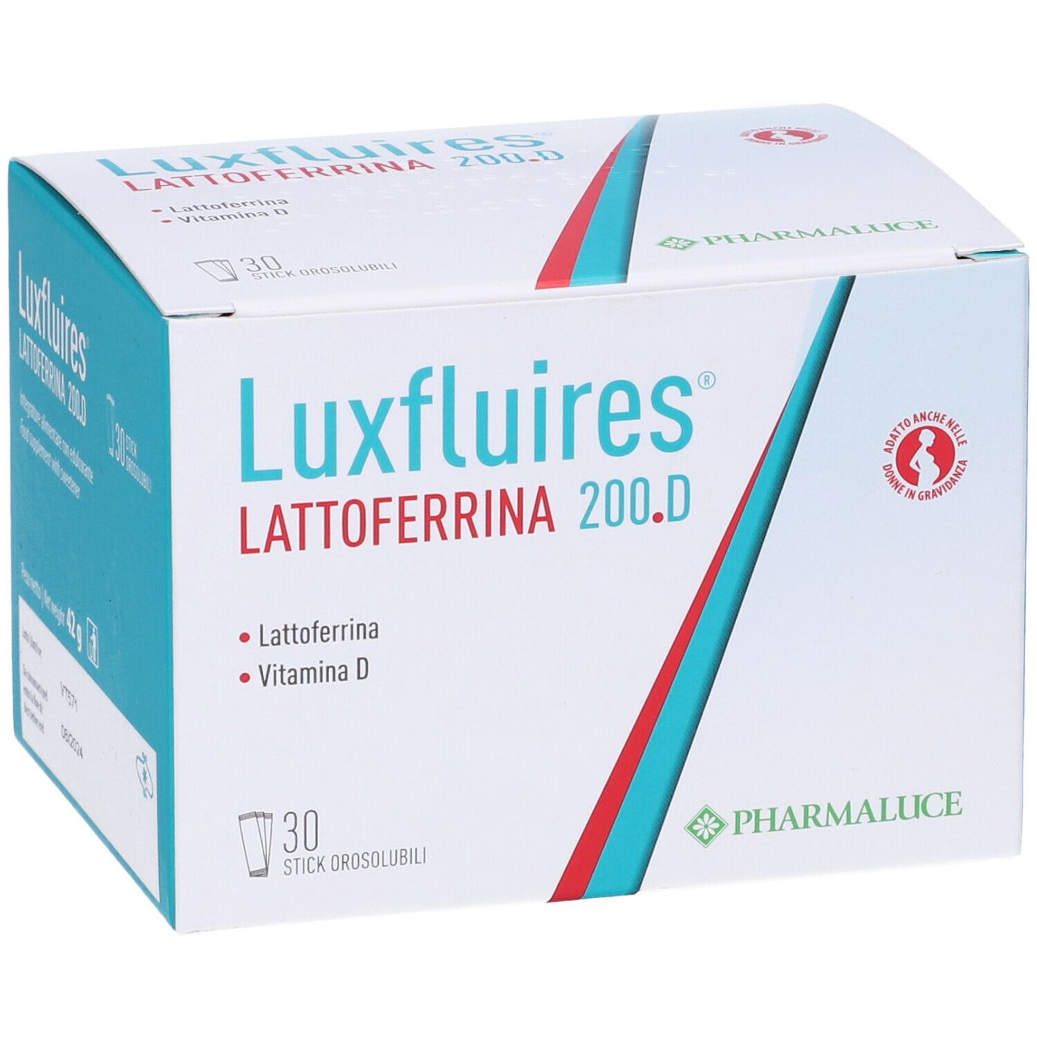 PHARMALUCE Luxfluires Lactoferrin 200D