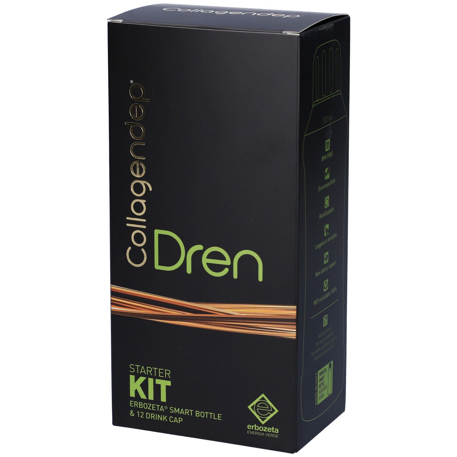 Collagendep Drain Starter Kit 12 bouchons + Smart Bottle