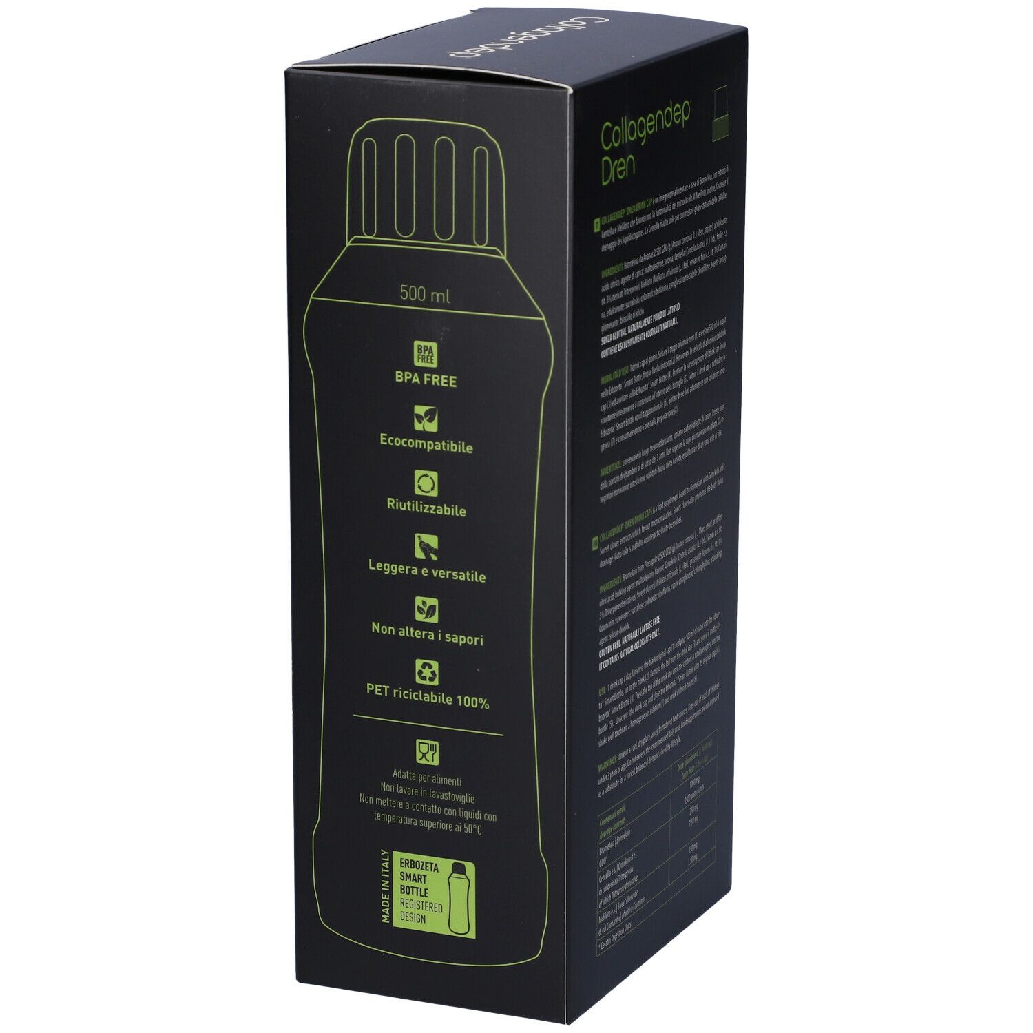 Collagendep Drain Starter Kit 12 bouchons + Smart Bottle