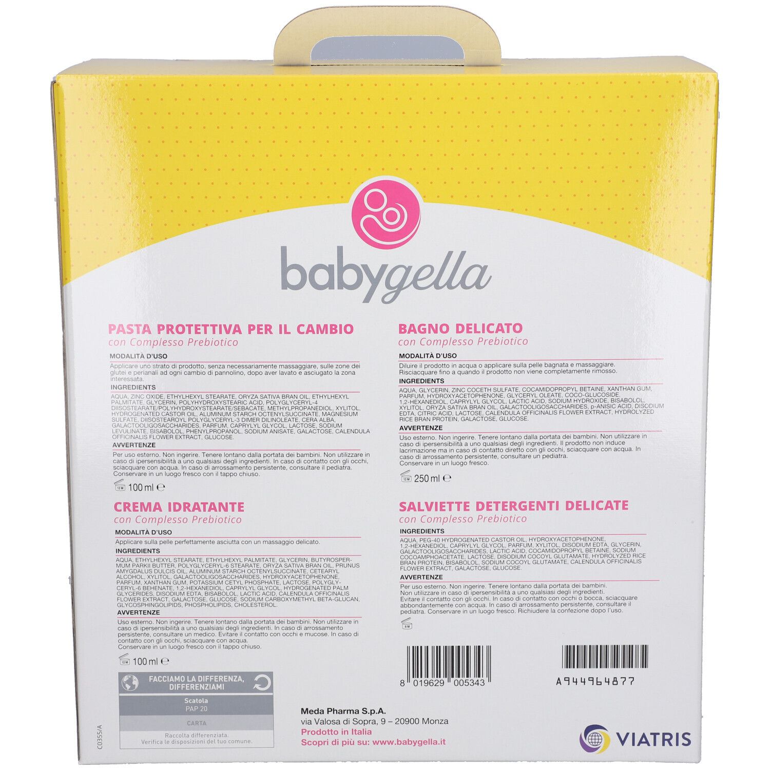 Babygella La Mia Prima Tasche-Reisetasche