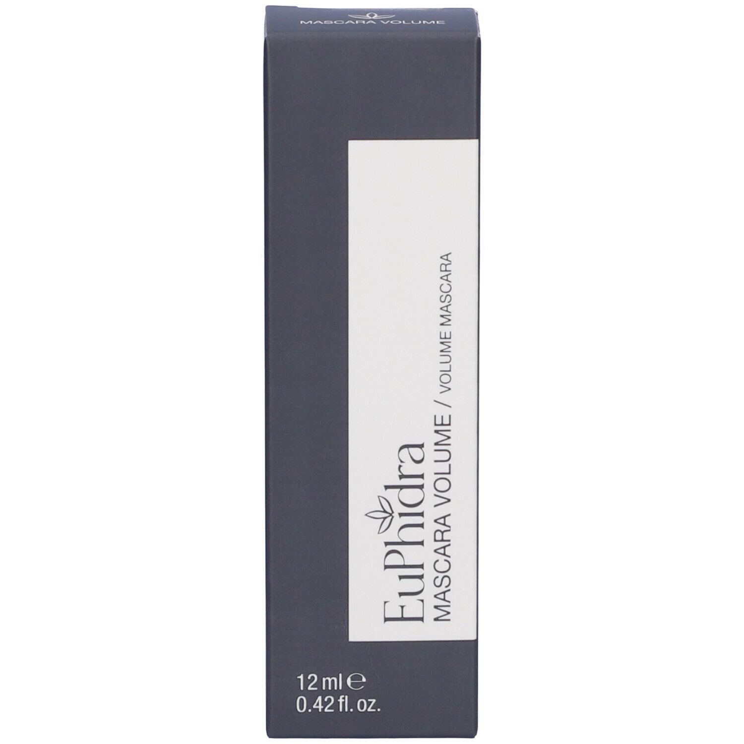 Emballage avec inscription : Euphidra Mascara Volume, 12 ml.