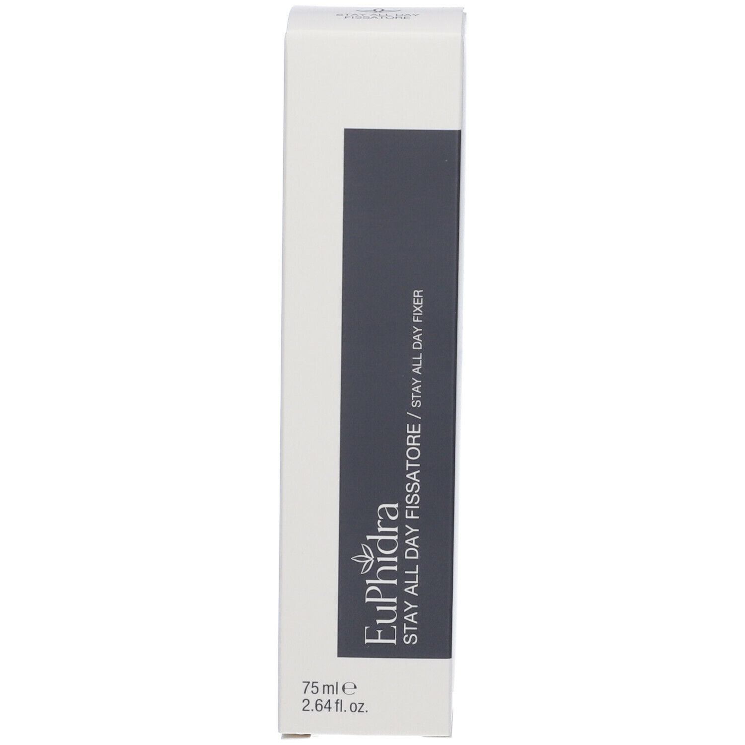 Emballage en carton avec texte: Euphidra Stay All Day Fissatore.