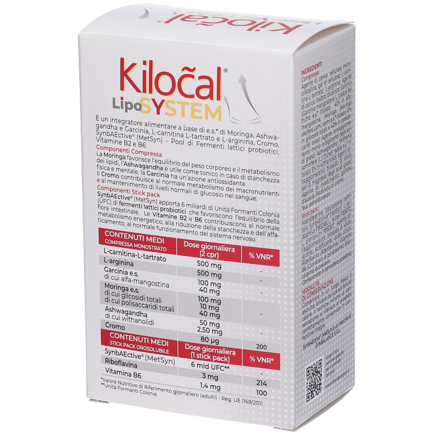 Kilocal® Lipo System - Système intégré