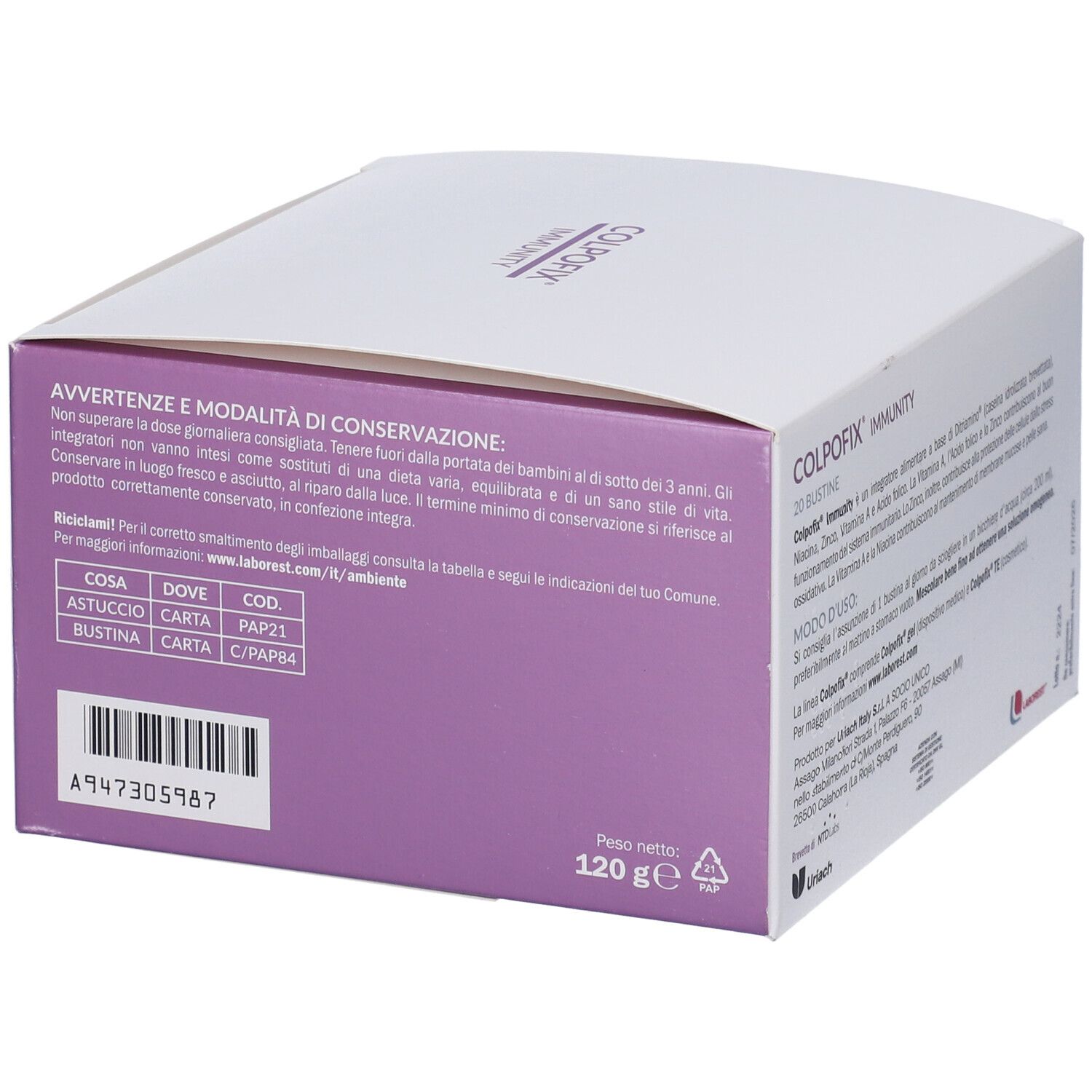 COLPOFIX IMMUNITY 20BUST
