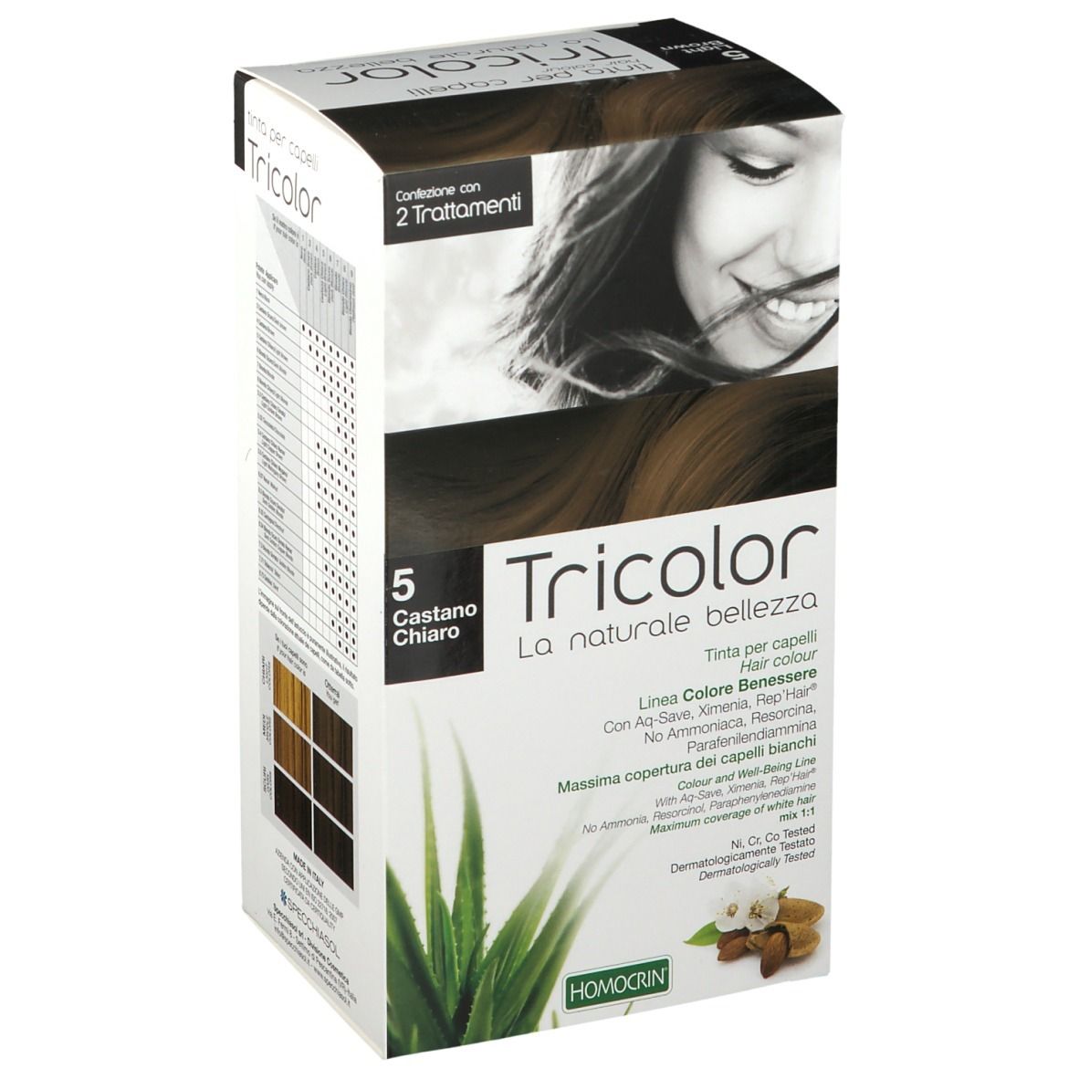 HOMOCRIN Tricolor 5 Châtain clair