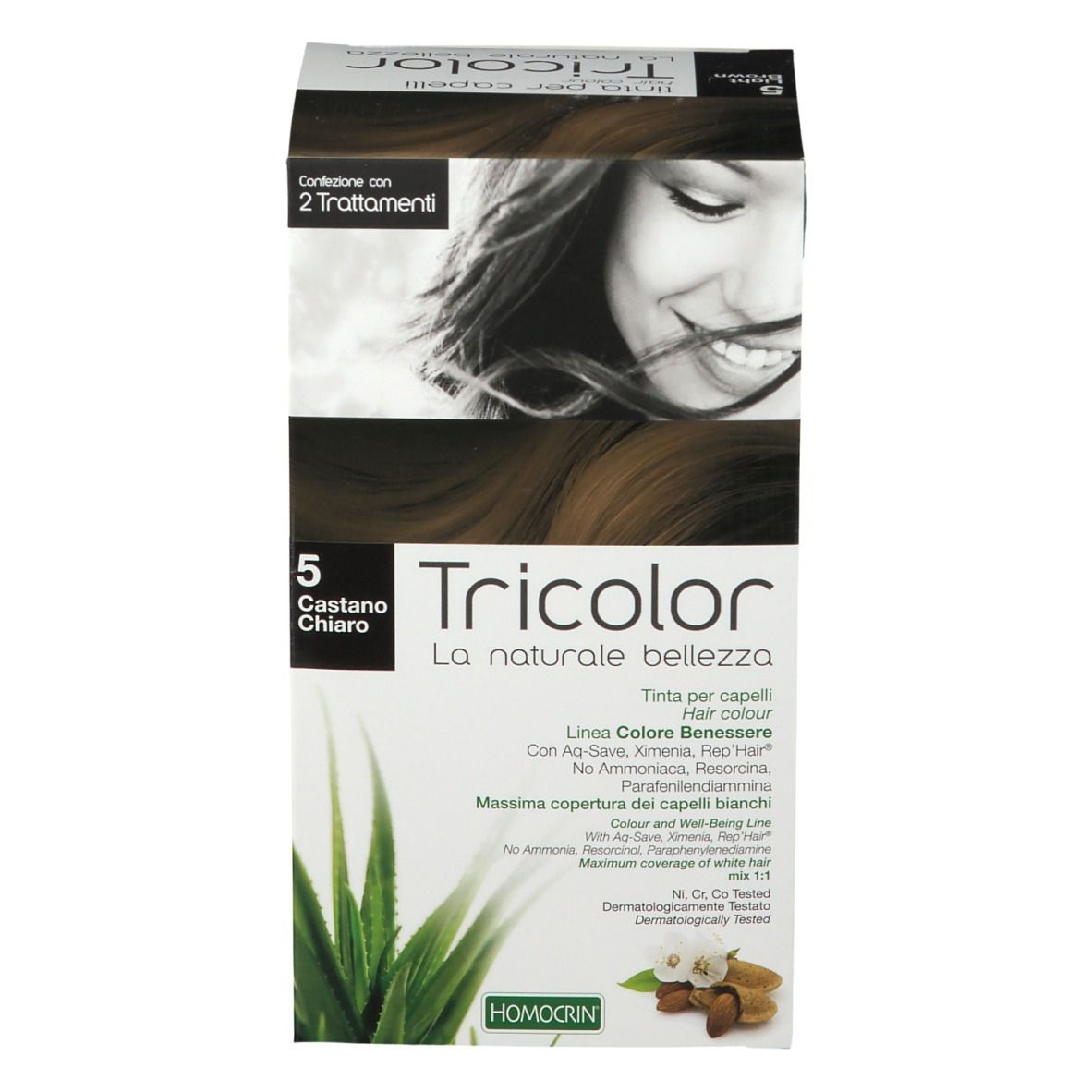 HOMOCRIN Tricolor 5 Châtain clair