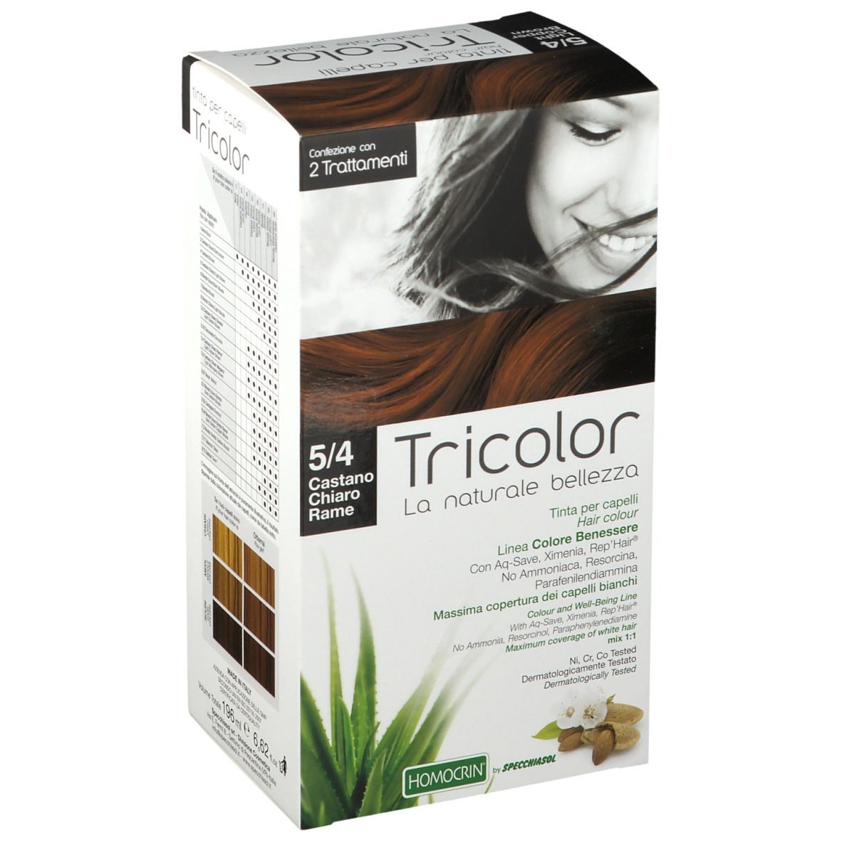 HOMOCRIN Tricolor 5/4 Châtain cuivré clair
