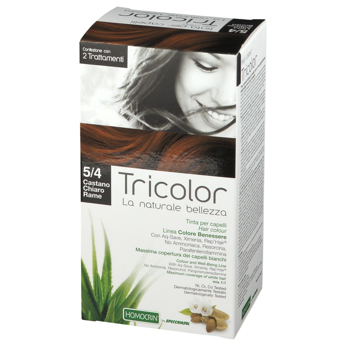 HOMOCRIN Tricolor 5/4 Châtain cuivré clair