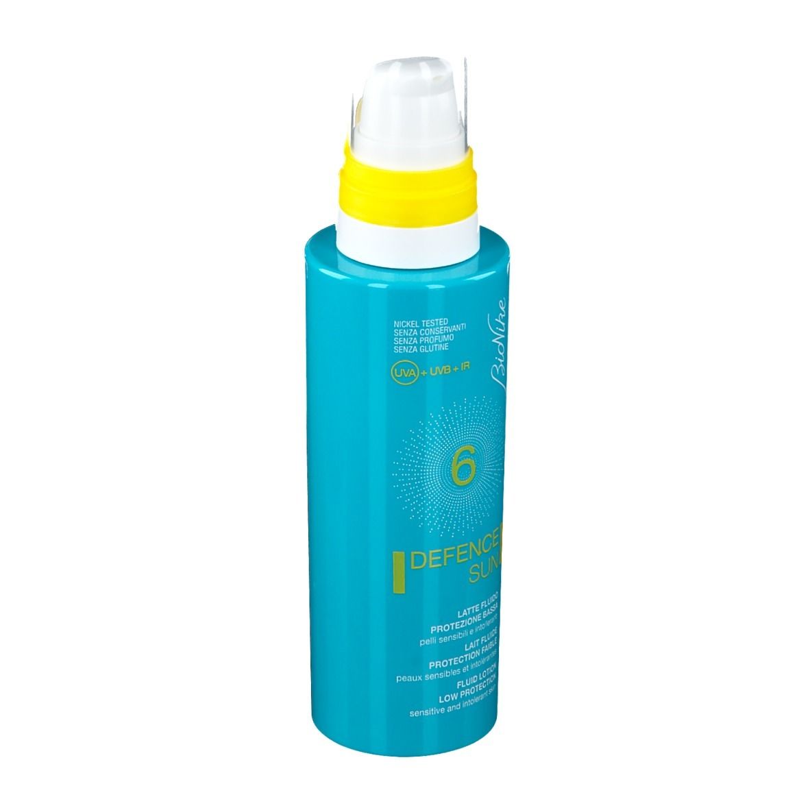 BioNike DEFENCE SUN Lait fluide SPF 6 Protection faible