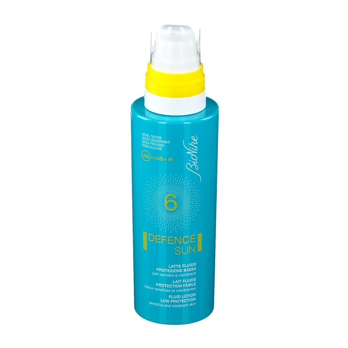BioNike DEFENCE SUN Lait fluide SPF 6 Protection faible