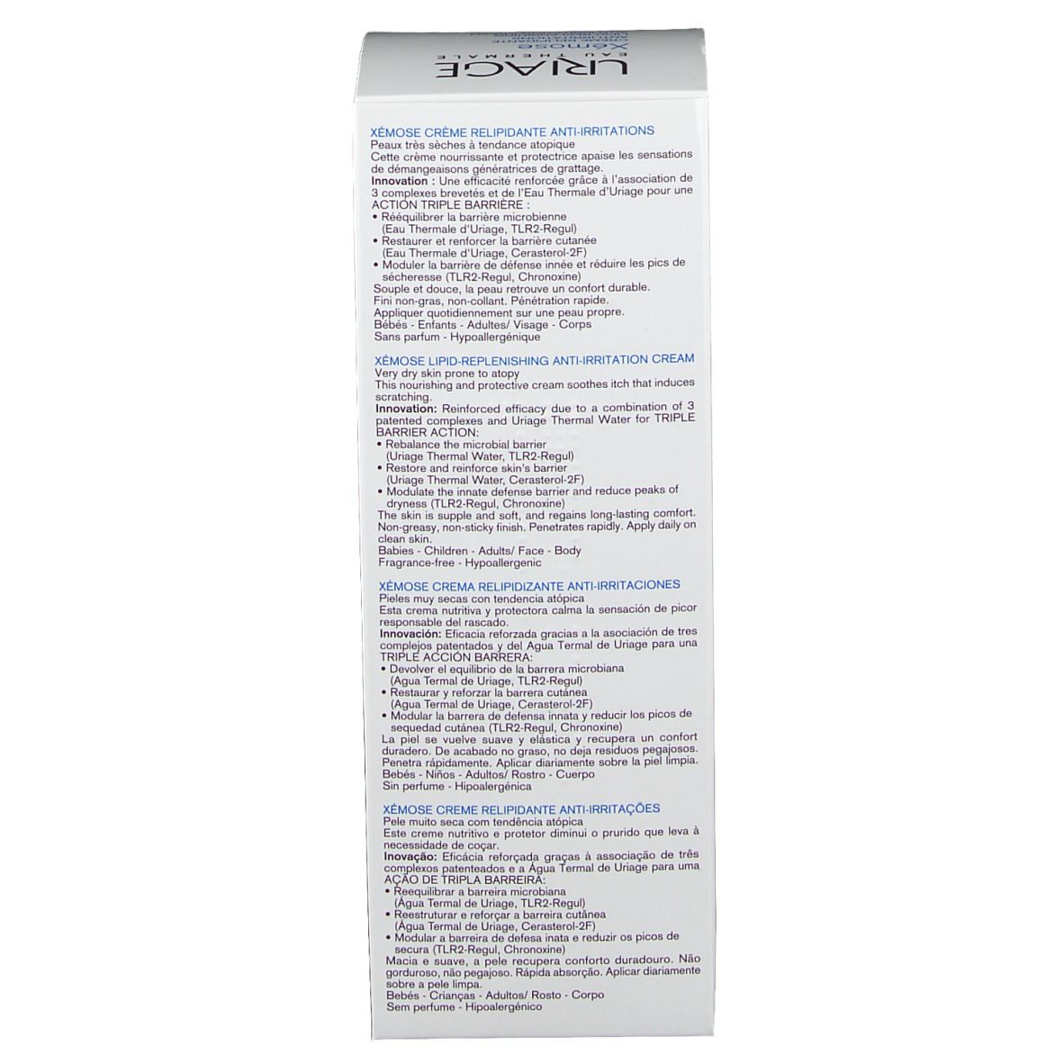 Uriage Xémose Crème Relipidante Anti-irritations