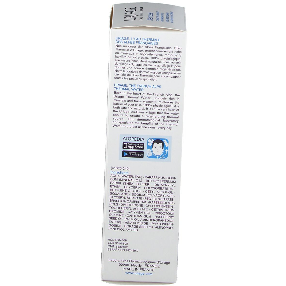 Uriage Xémose Crème Relipidante Anti-irritations