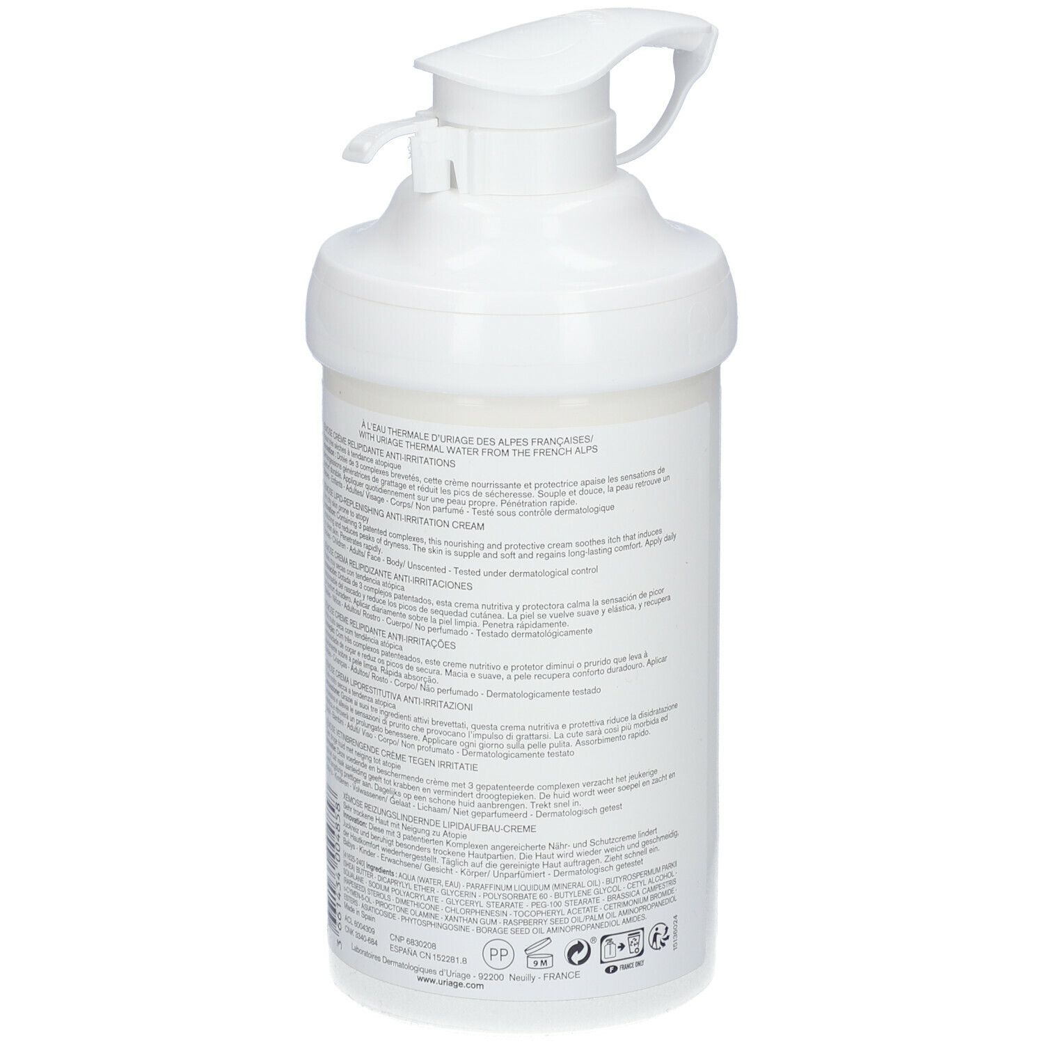 URIAGE Xémose Crème Crème Relipidant Anti-Irritationen