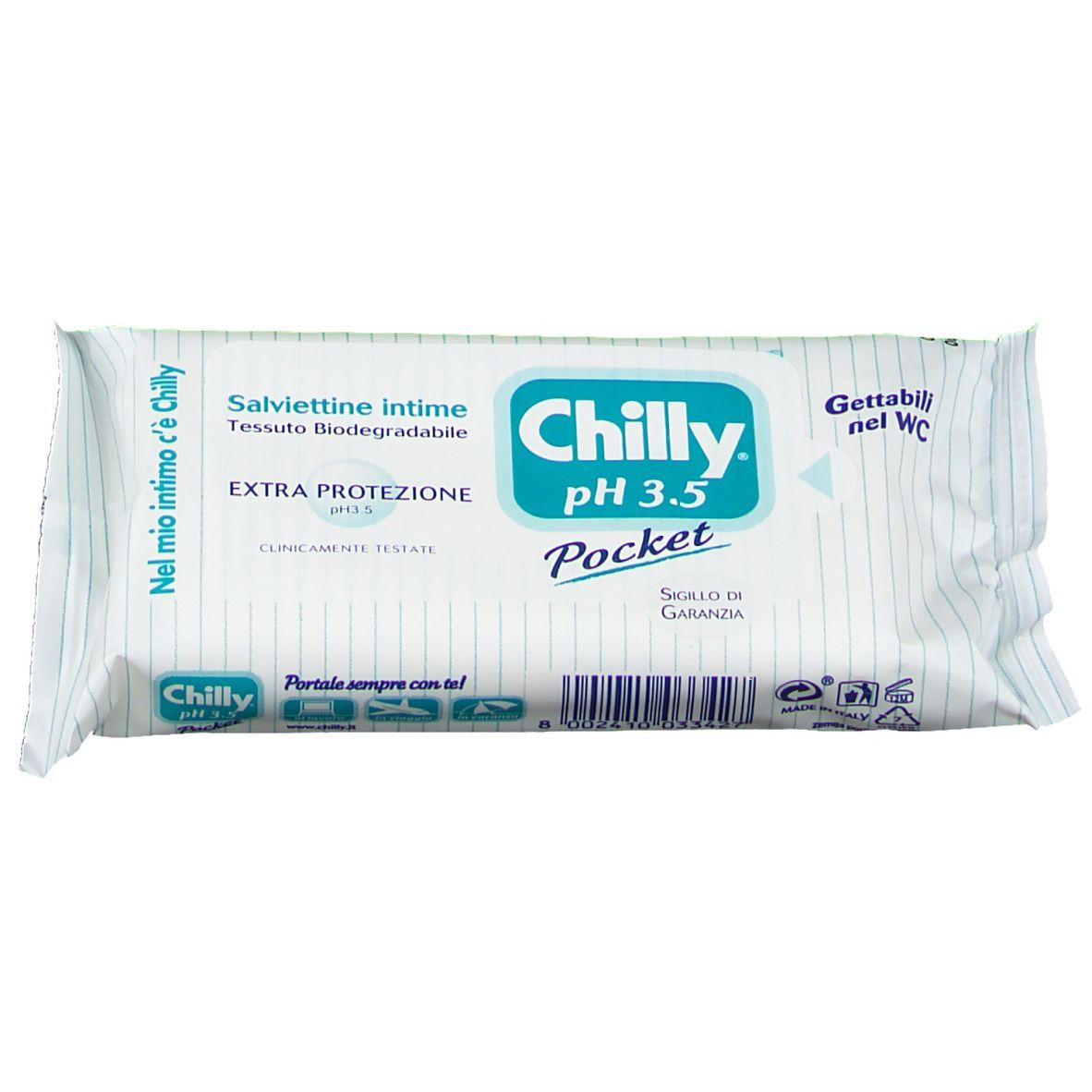 Chilly® Pocket pH 3,5 Wischtücher