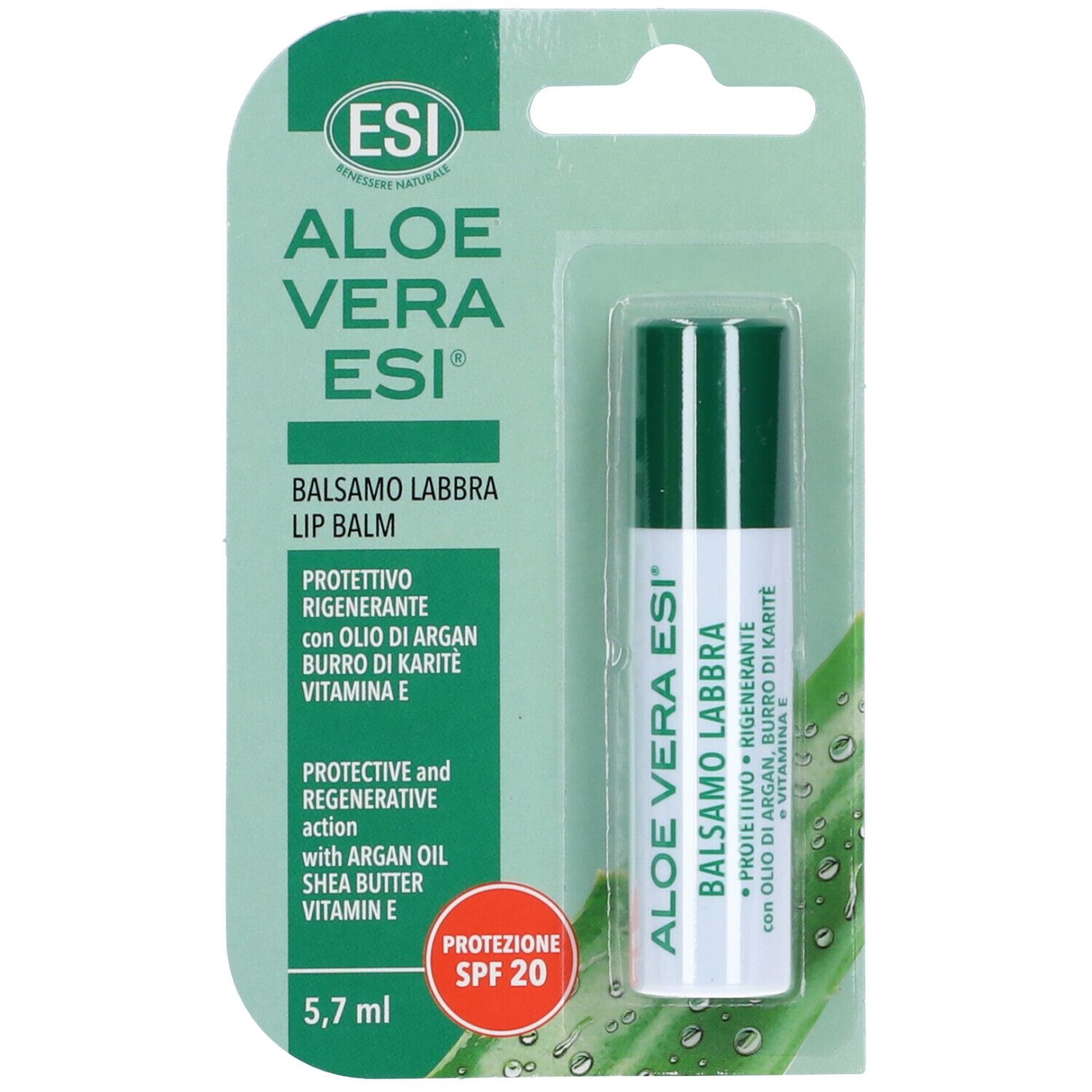 ESI Baume à lèvres à l'aloe vera
