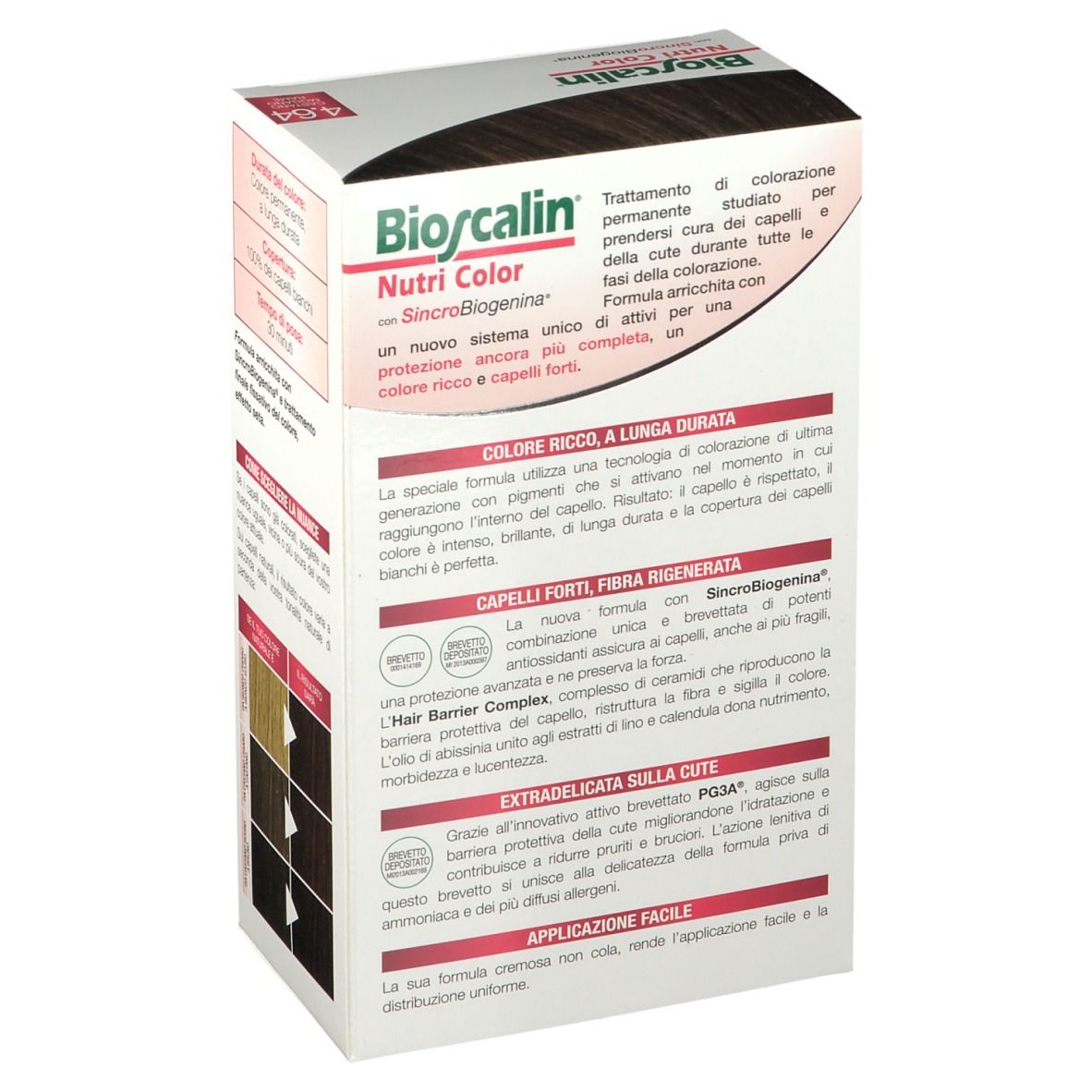Bioscalin® Nutri Color 4.64 Châtain Acajou Cuivre