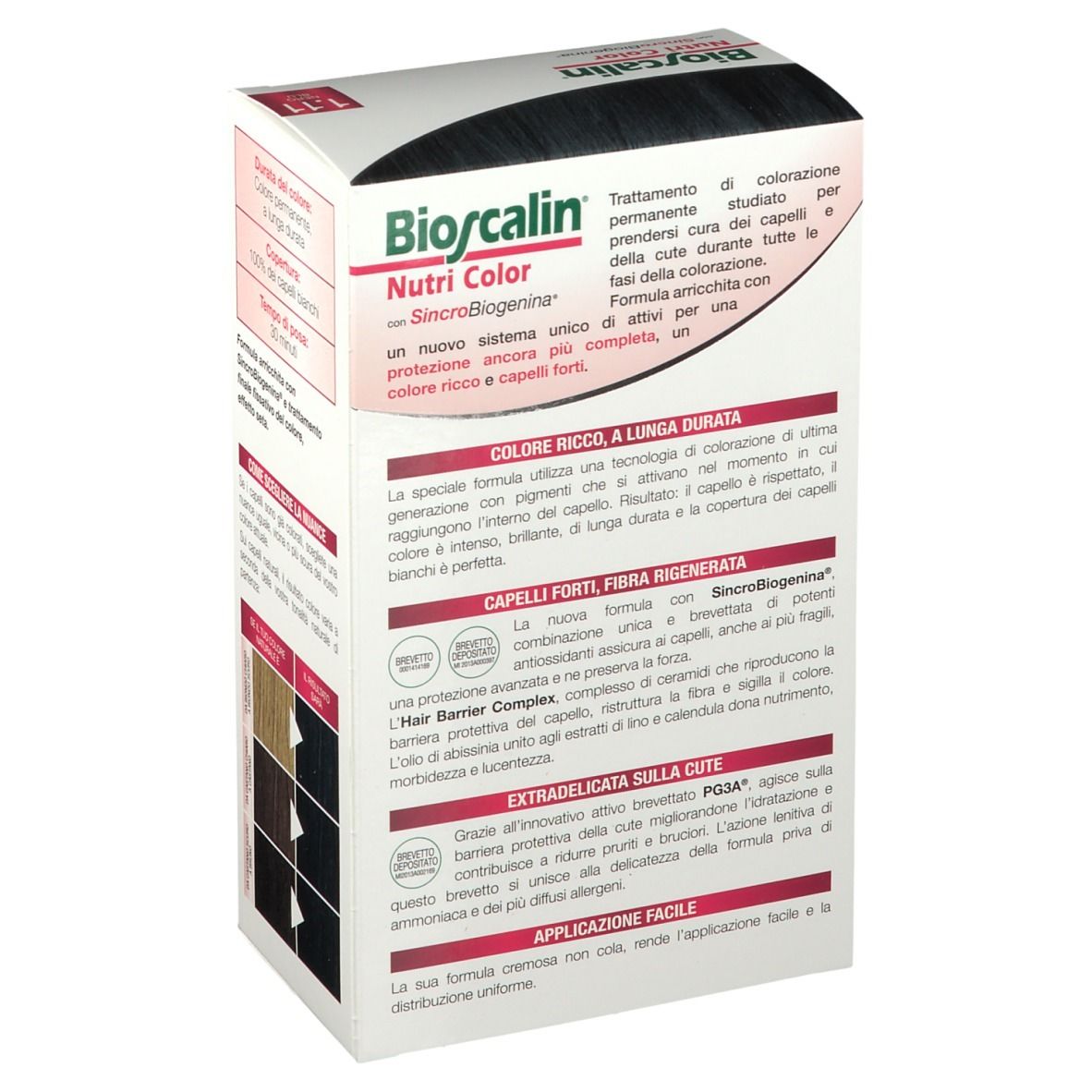 Bioscalin® Nutri Color 1.1 Noir Bleu