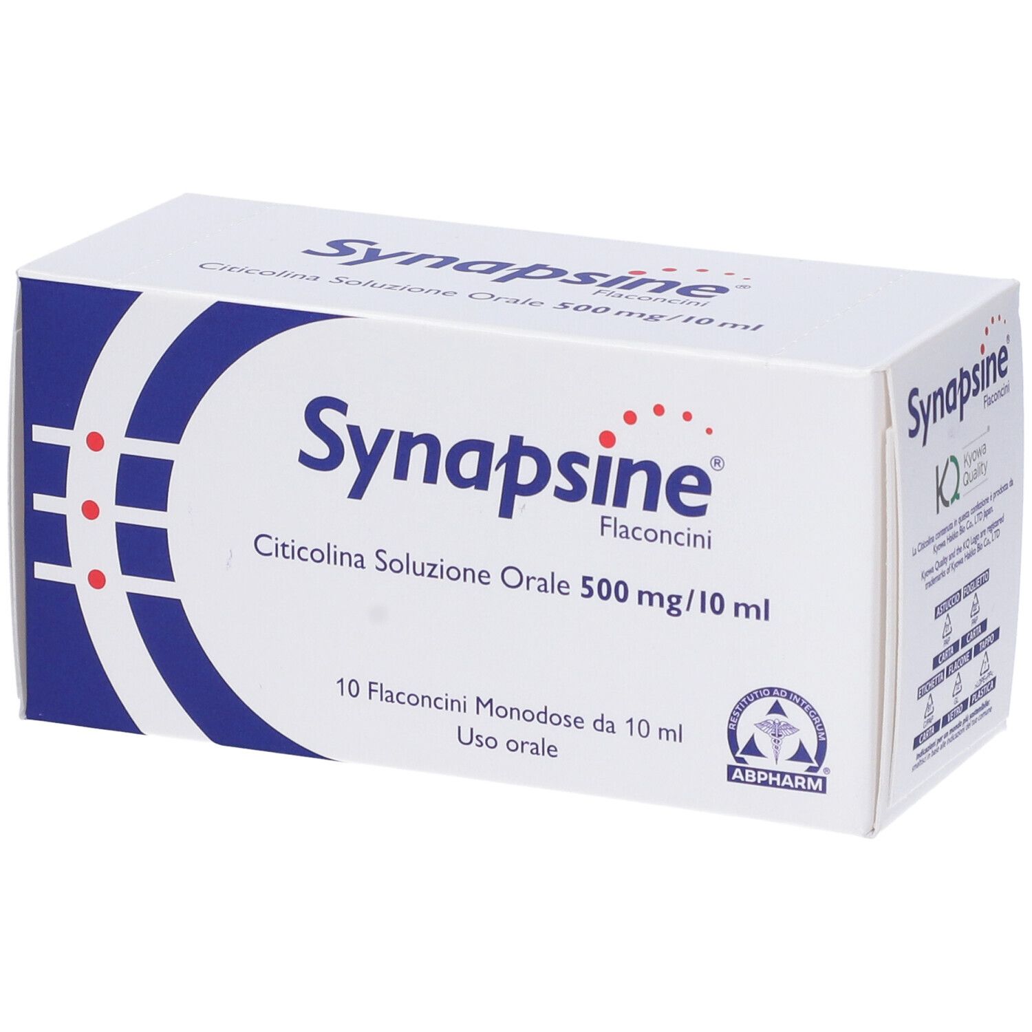 Synapsine® 500mg/10ml Flaconcini