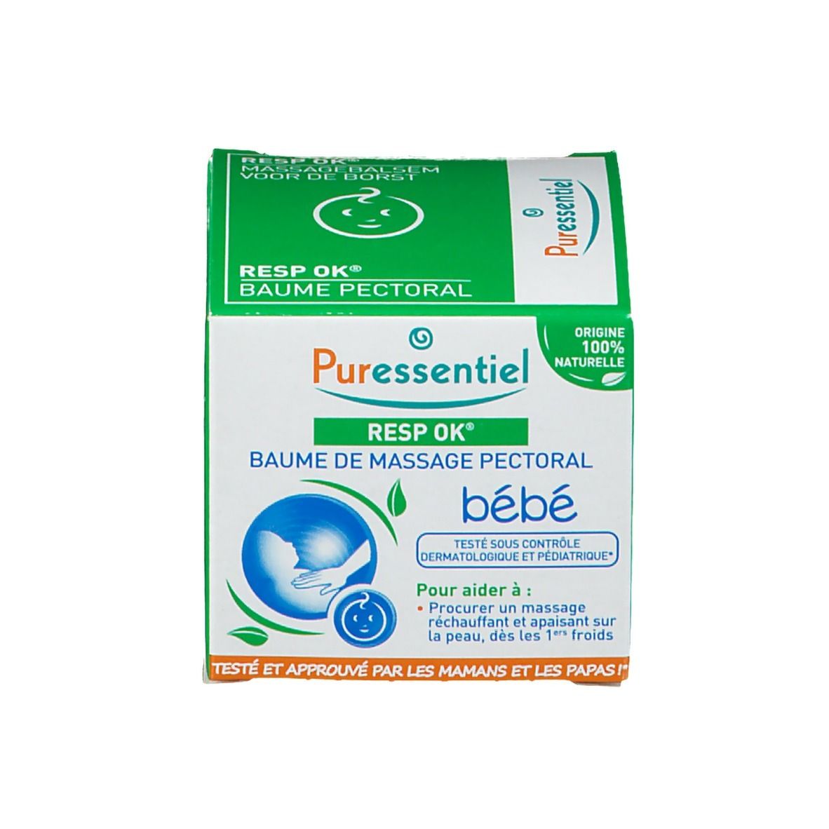 Puressentiel® Resp Ok® Baume pour la poitrine de bébé
