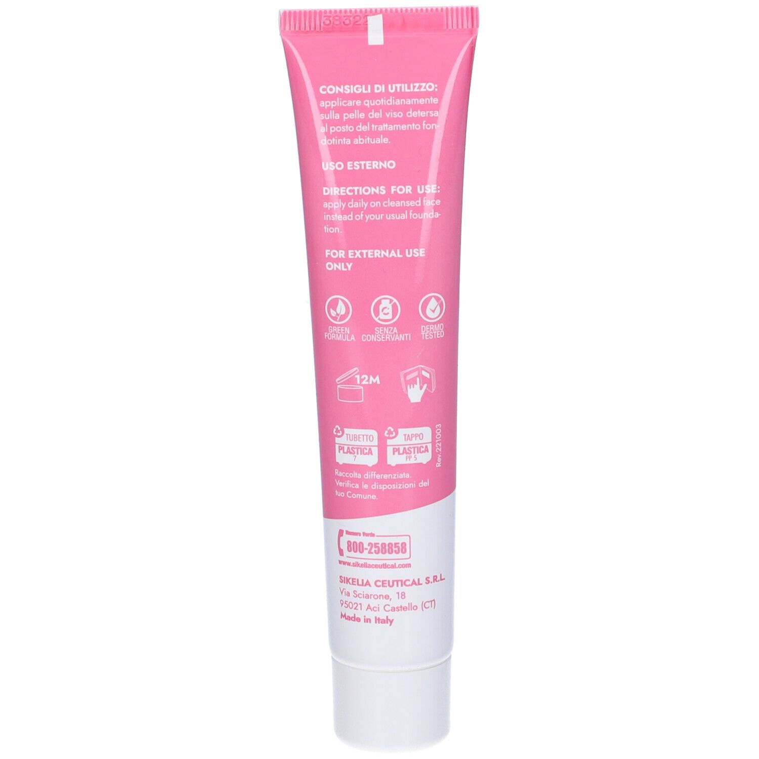 ERITROSE® CC-Crème Anti-Rougeurs