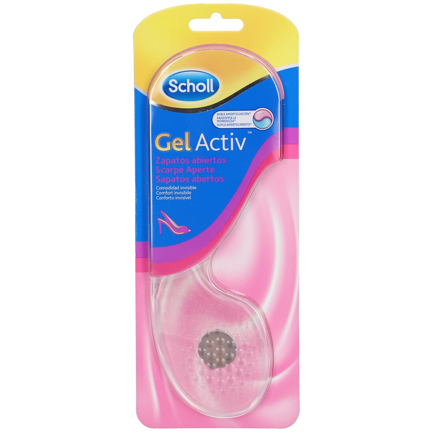 Scholl Gel Activ Einlegesohlen für offene Schuhe