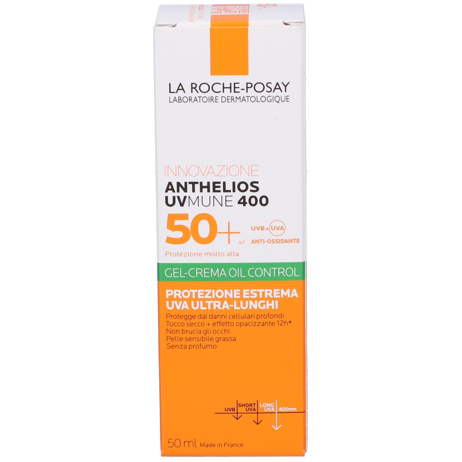 LA ROCHE POSAY ANTHELIOS XL SPF50+ Gel-crème non-parfumé toucher sec