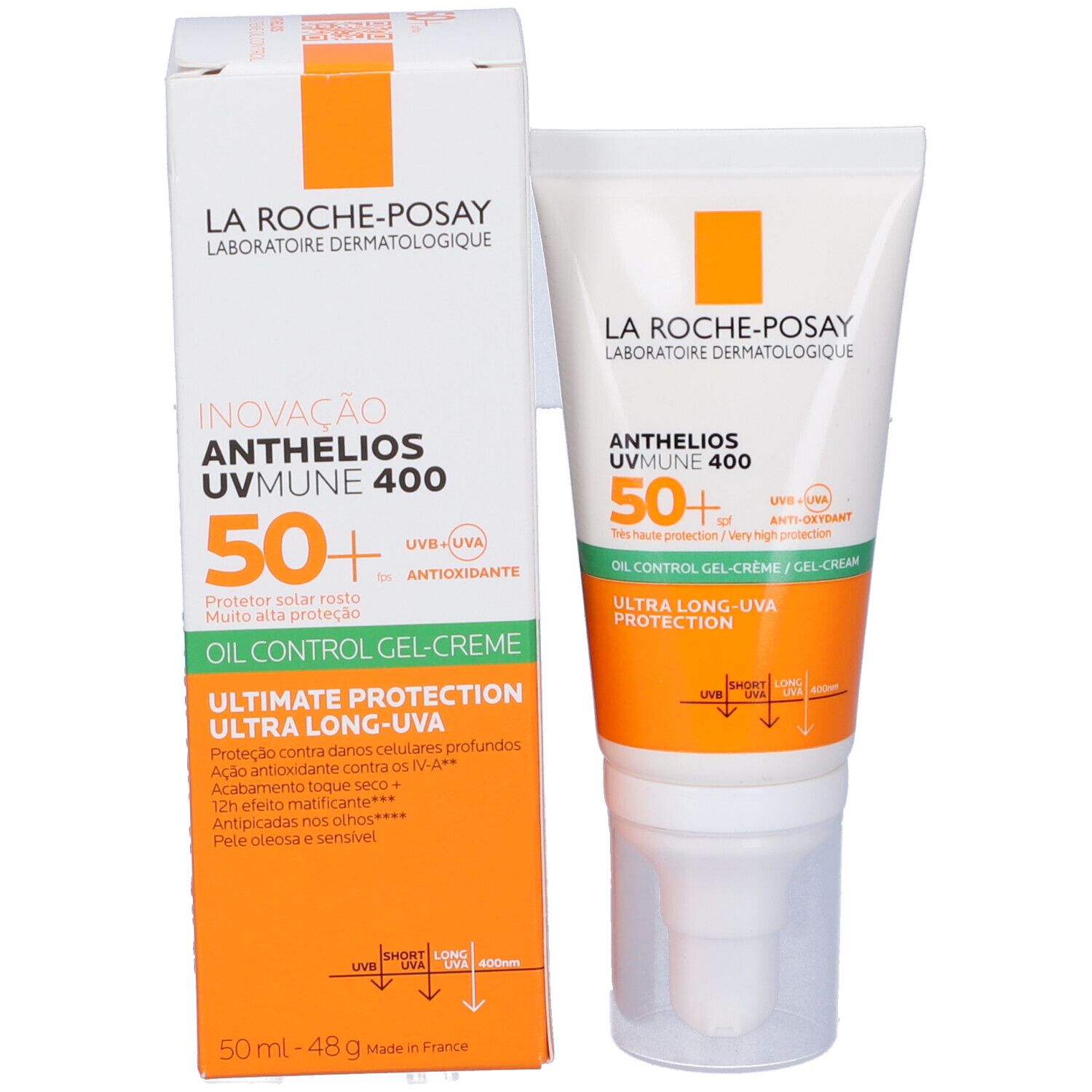 LA ROCHE POSAY ANTHELIOS XL SPF50+ Gel-crème parfumé toucher sec