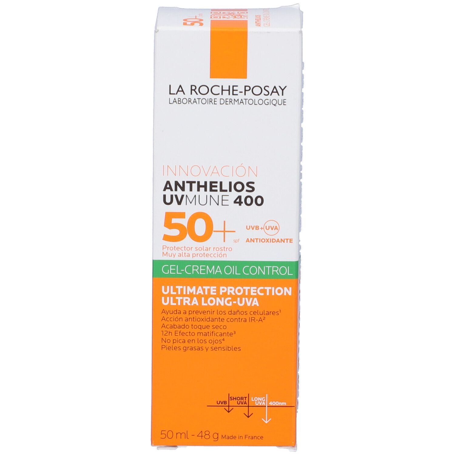 LA ROCHE POSAY ANTHELIOS XL SPF50+ Gel-crème parfumé toucher sec