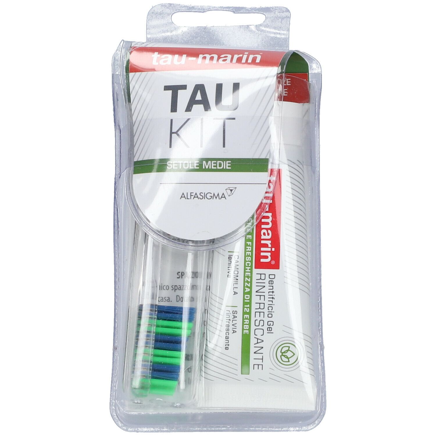 Tau-marin® Tau Kit Setole Medie Set