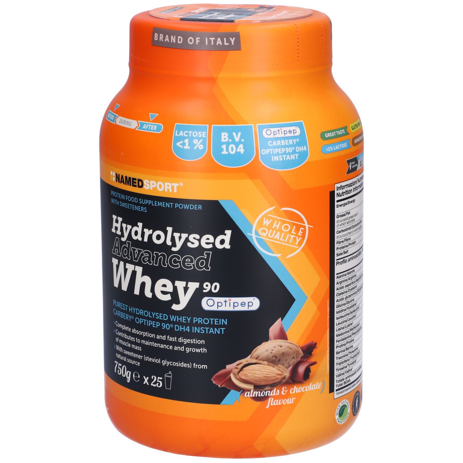 HYDROLYSED ADVANCED WHEY CHO/A