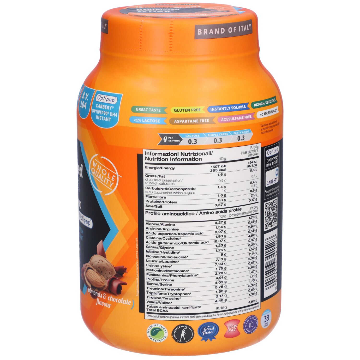 HYDROLYSED ADVANCED WHEY CHO/A