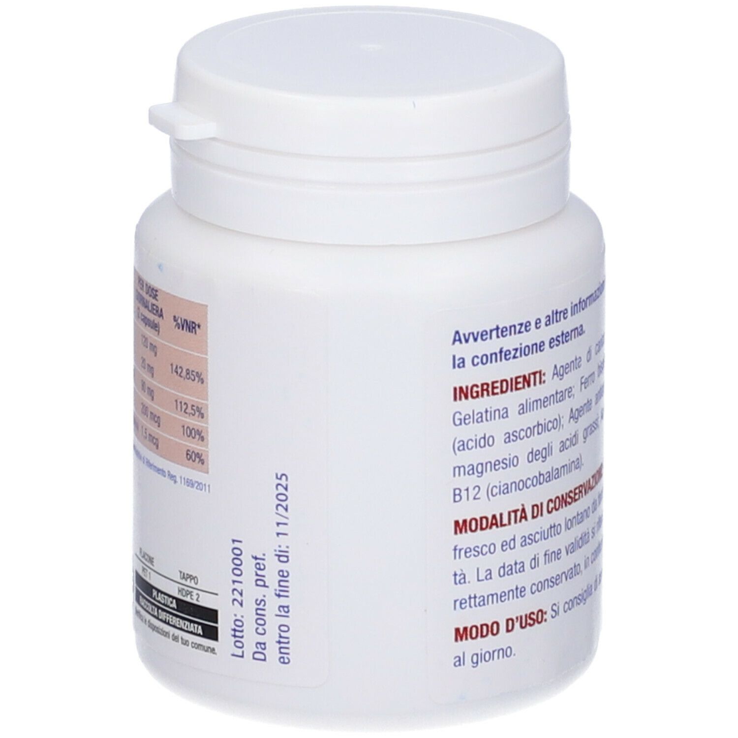 VITA ACT® Fer + Vitamine C - Complément alimentaire