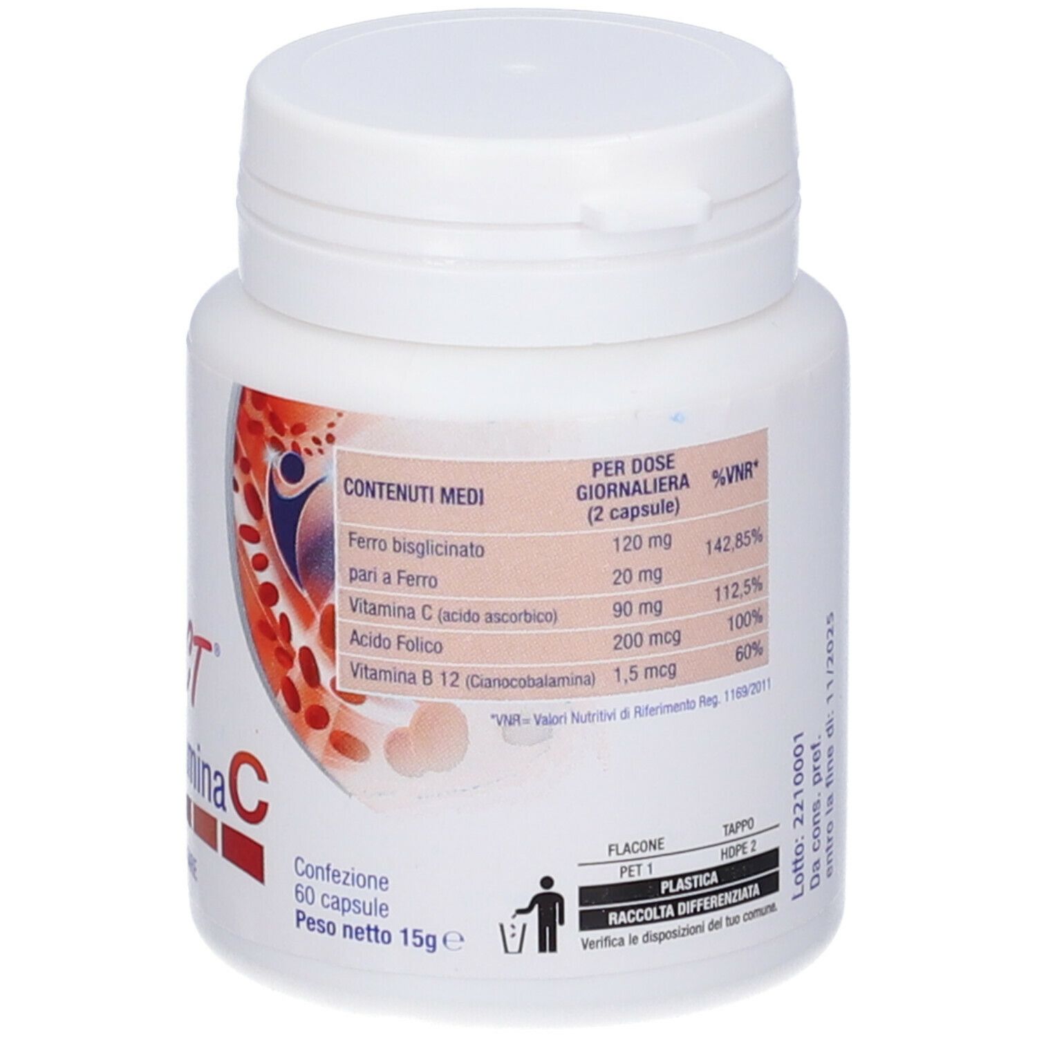 VITA ACT® Fer + Vitamine C - Complément alimentaire