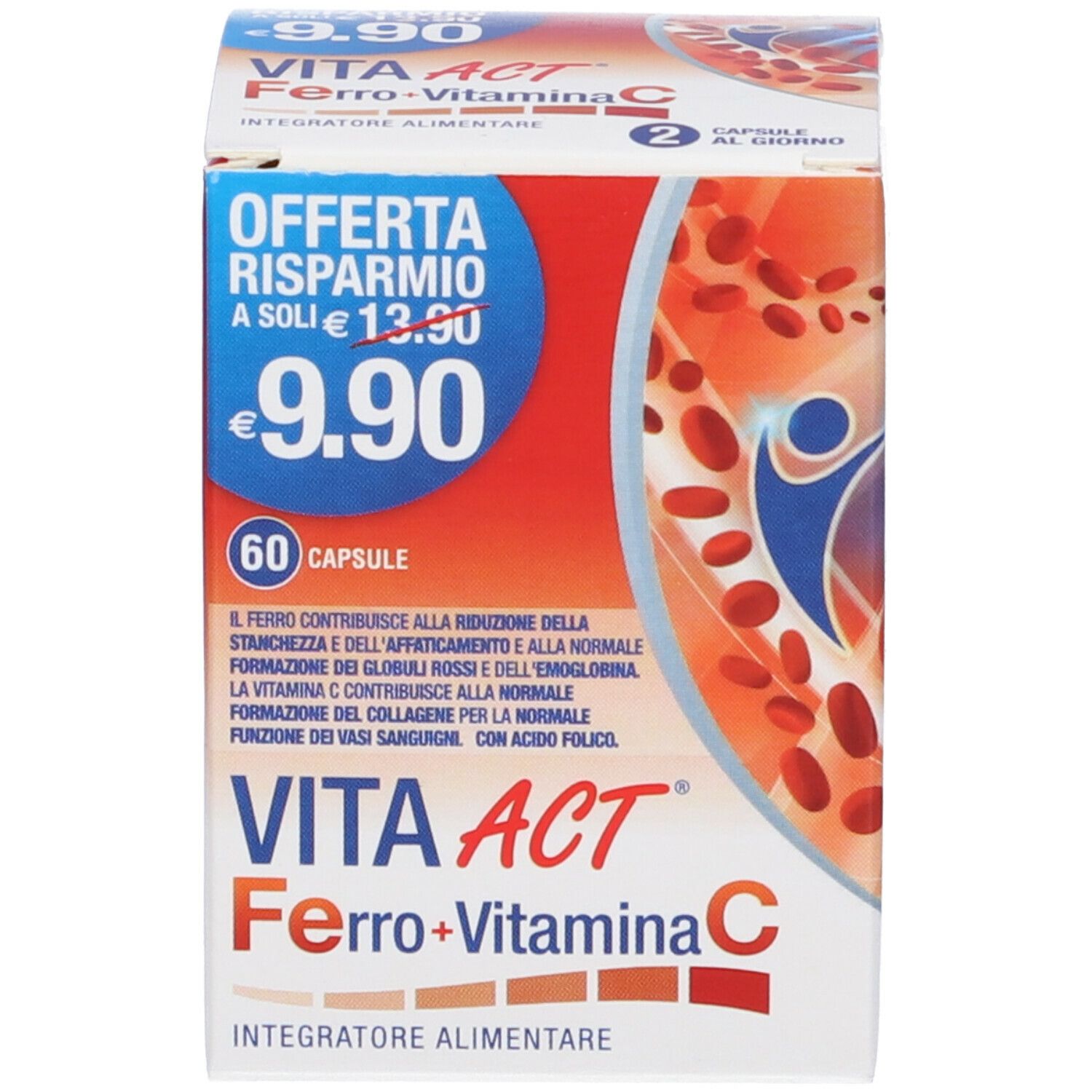 VITA ACT® Fer + Vitamine C - Complément alimentaire