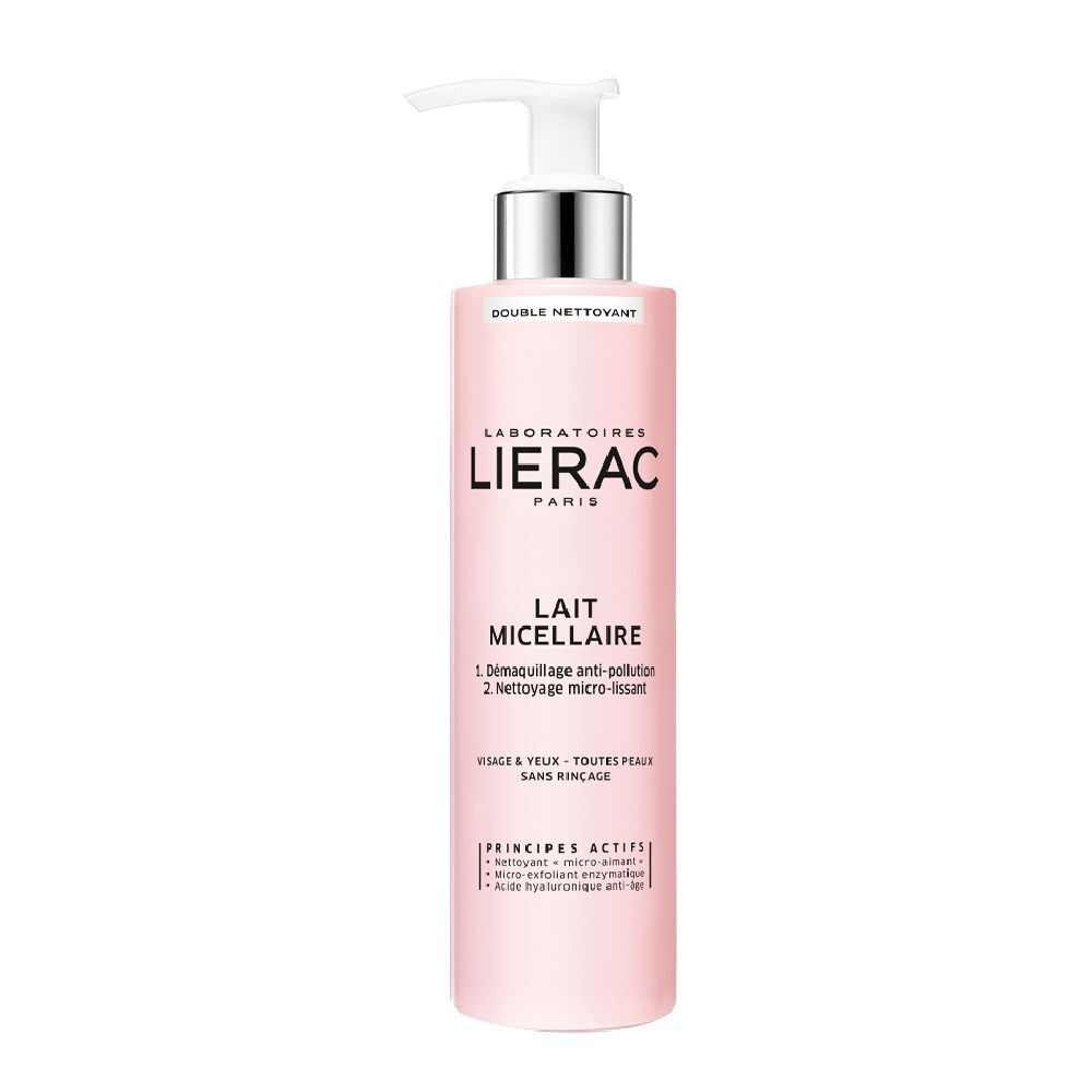 LIERAC Lait Micellaire double nettoyant