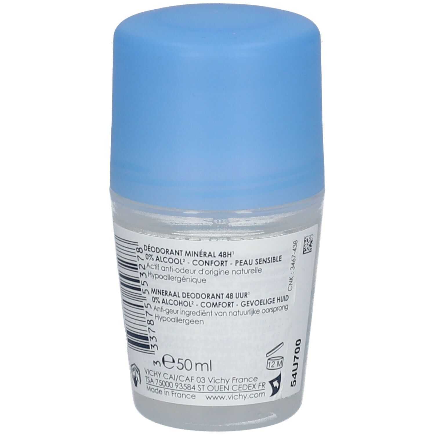 Vichy Mineral 48h Deodorant Mineral Roll-On