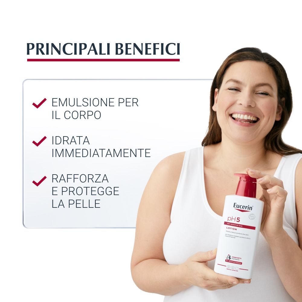 Eucerin® pH5 Feuchtigkeitsspendende Körperemulsion