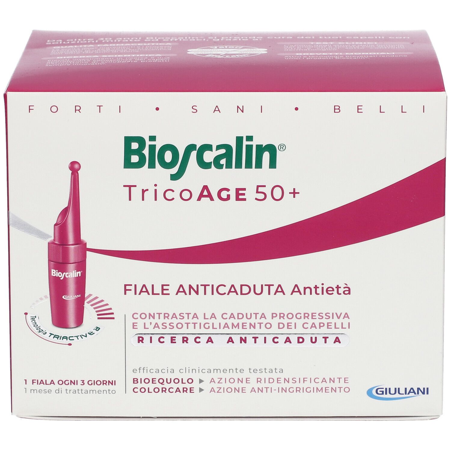 Bioscalin ® TricoAGE 45 + Ampullen gegen Haarsausfall