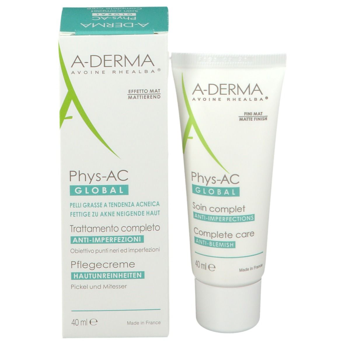 A-DERMA Phys-AC Globale Anti-Imperfektionsbehandlung