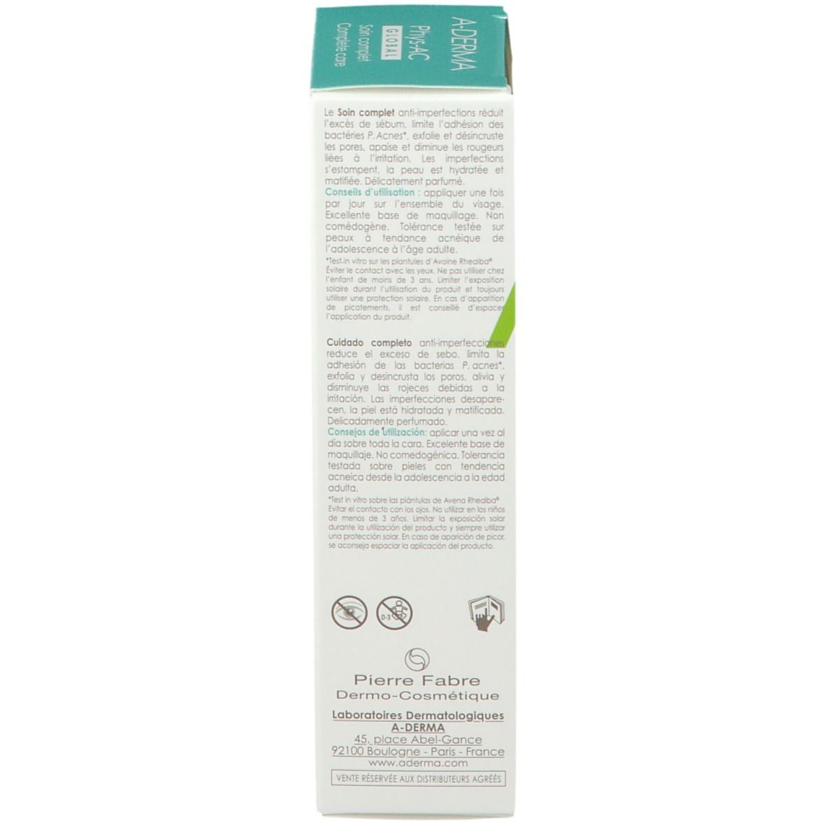 A-DERMA Phys-AC Globale Anti-Imperfektionsbehandlung