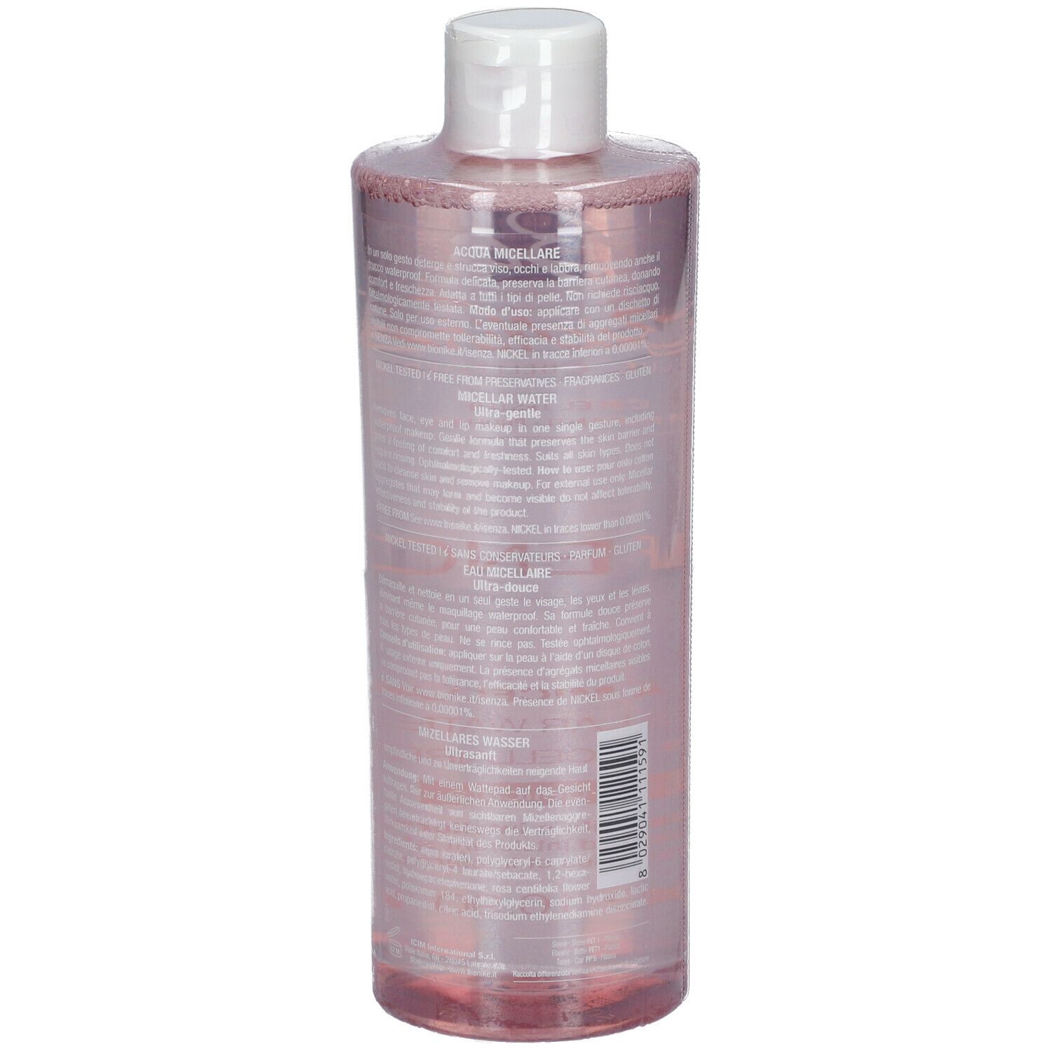 BioNike DEFENCE Eau micellaire Visage-Yeux-Lèvres